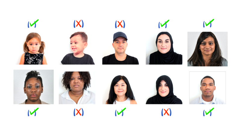 US Visa Photo Requirements 800x451 - Tips for Taking a DV Lottery Application Photo