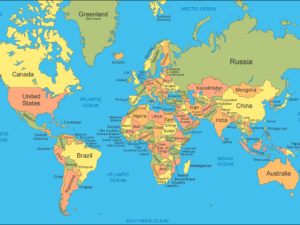 world map 300x225 - DV Lottery 2025 Eligible Countries: Know Where Applications Will Be Accepted